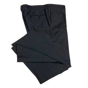 Larrimor’s Pants Super 100’s Wool W36 L32 Black